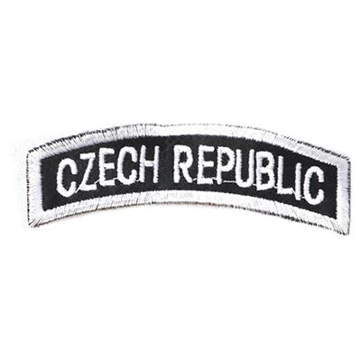 Patch curl CZECH REPUBLIC - Black and White