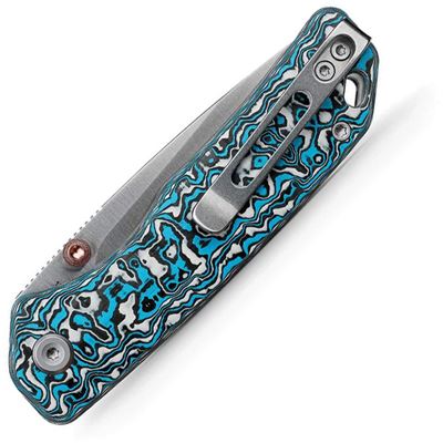 Folding Knife MARTEN Top Linerlock Blue CF