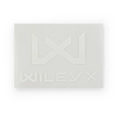 WX LOCKUP Logo iron on WHITE