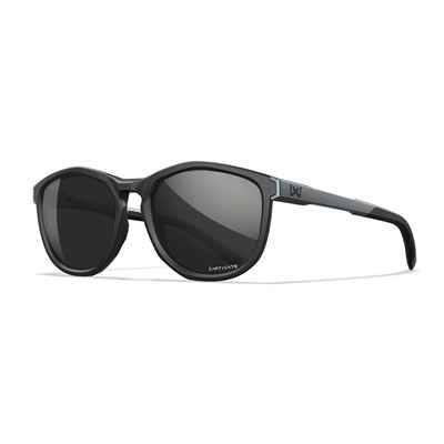 Tactical sunglasses WX BRAVO CAPTIVATE™ BLACK/GREY frame GREY lenses