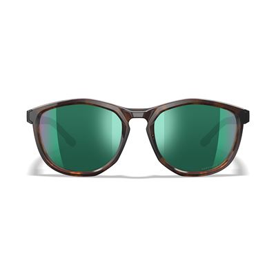 Tactical sunglasses WX BRAVO CAPTIVATE™ BLACK/BROWN frame GREEN MIRROR lenses WILEY X AC4BRV07-W 3