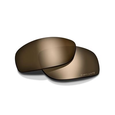 Replacement lenses for WX AXE POLARISED glasses CAPTIVATE™ TUNGSTEN