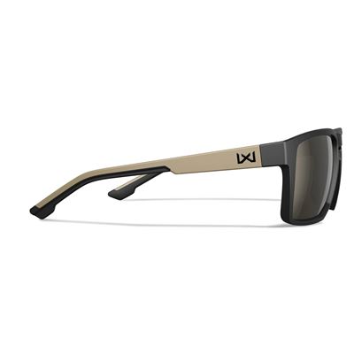 Tactical sunglasses WX FOUNDER CAPTIVATE™ BLACK frame TUNGSTEN lenses