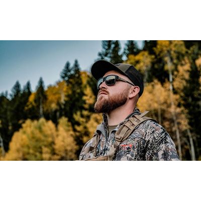 Tactical sunglasses WX FOUNDER CAPTIVATE™ BLACK frame TUNGSTEN lenses