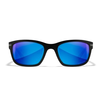 Tactical sunglasses  WX HELIX CAPTIVATE™ frame BLACK lenses Polarized Blue