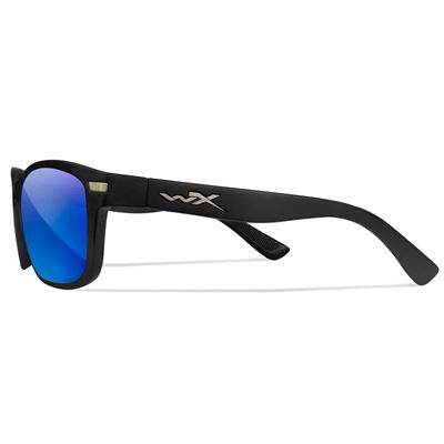 Tactical sunglasses  WX HELIX CAPTIVATE™ frame BLACK lenses Polarized Blue