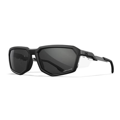 Tactical sunglasses WX RECON CAPTIVATE™ BLACK frame GREY lenses