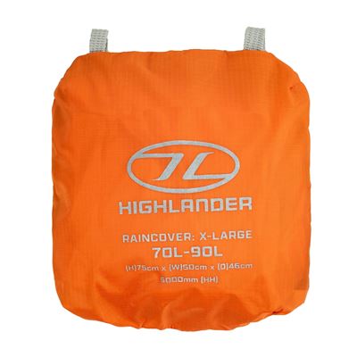 Ducks Back Raincover 70 - 90 l ORANGE