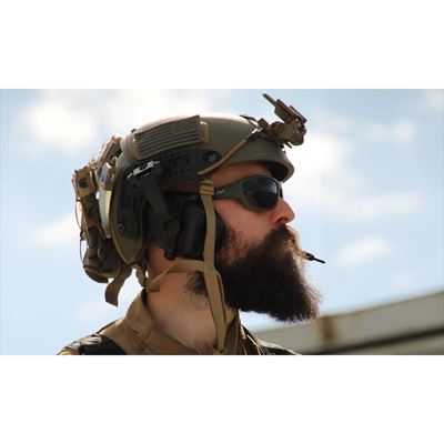 Tactical sunglasses WX CLIMB OLIVE frame GREY lenses