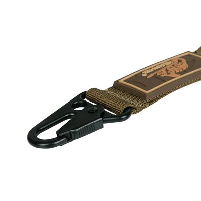 SNAP HOOK KEYCHAIN WITH LOGO COYOTE