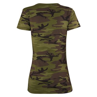 T-shirt women's short sleeve czech camo 95
