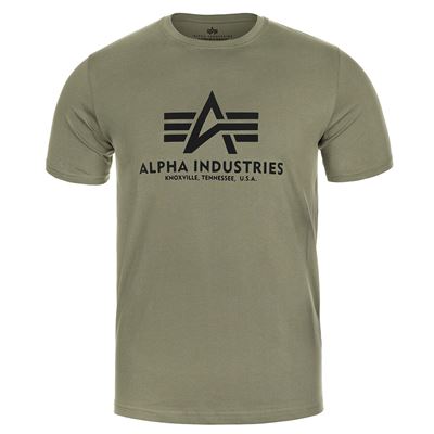 Alpha Industries Basic Big Logo T-shirt OLIVE
