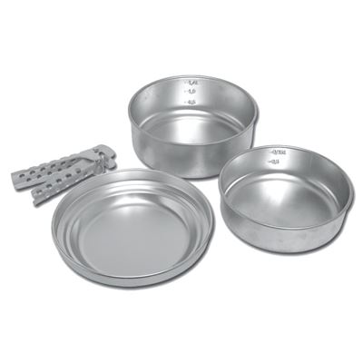 Four-piece aluminum cookware (anodized)