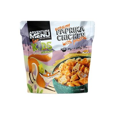 Creamy paprika chicken with pasta 85g/250g - vacuum dried meal