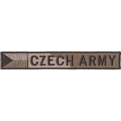Patch CZECH ARMY with CZECH flag velcro vz.95 DESERT