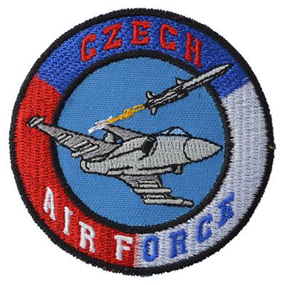 Patch Czech Air Force Gripen with - color