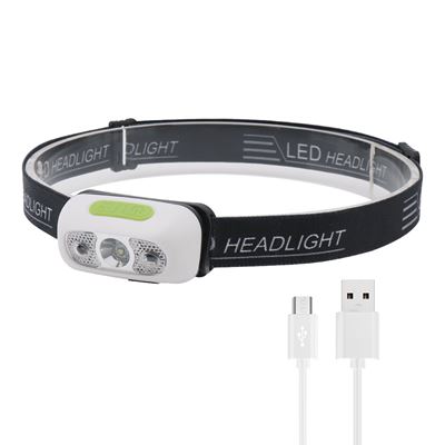 Headlamp B6 rechargeable 120 lumens, 100 meters, IPX4