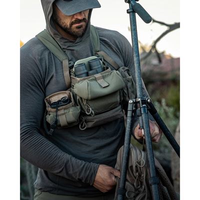 BRAVO MODULAR BINO PACK LARGE MILITARY GREEN