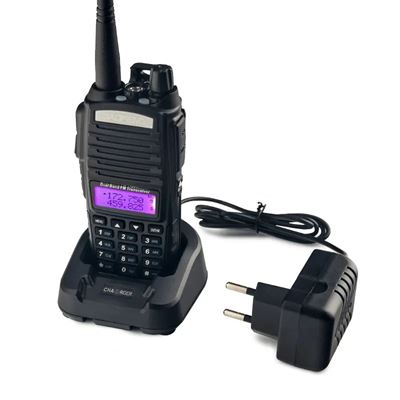 Vysílačka UV-82 HP 8W (UHF/VHF) ČERNÁ