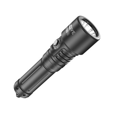 Flashlight BD20 V2 rechargeable, waterproofed, 1800 lumens, 641 meters BLACK BLUDIVE BD20V2-SP 3