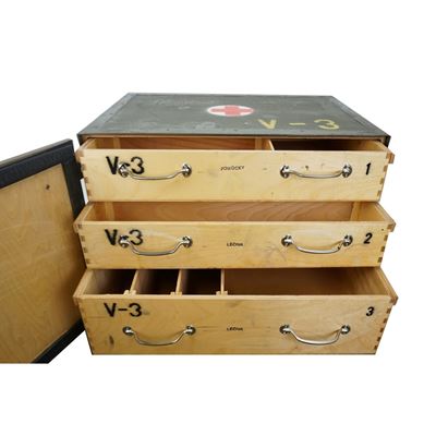 Used Wooden 3-Box