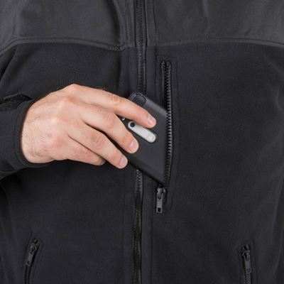 CLASSIC ARMY fleece jacket BLACK