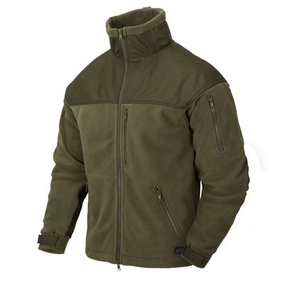 Fleece jacket CLASSIC ARMY OLIVE