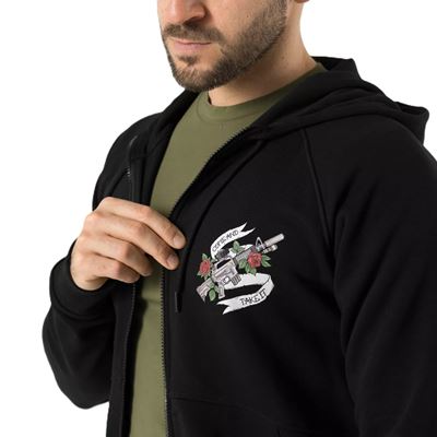 COME AND TAKE IT FULLZIP HOODIE BLACK