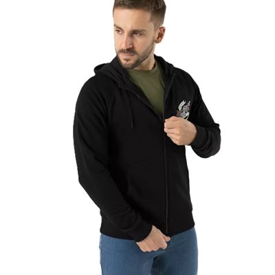 COME AND TAKE IT FULLZIP HOODIE BLACK