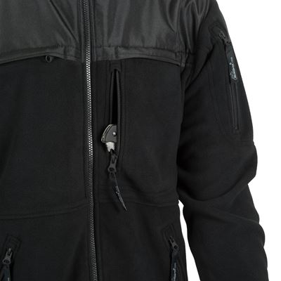 Jacket DEFENDER fleece BLACK