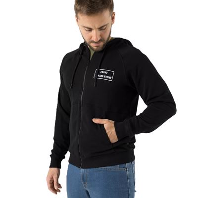 FRONT TOWARD ENEMY HOODIE BLACK