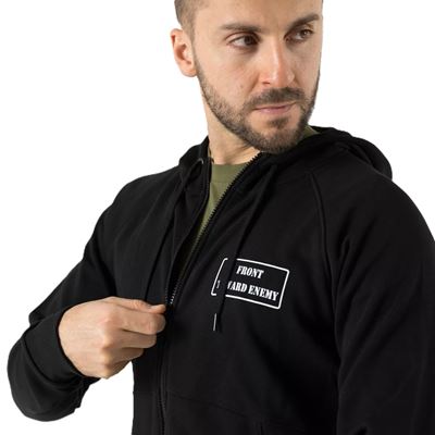 FRONT TOWARD ENEMY HOODIE BLACK