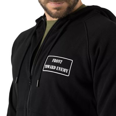 FRONT TOWARD ENEMY HOODIE BLACK