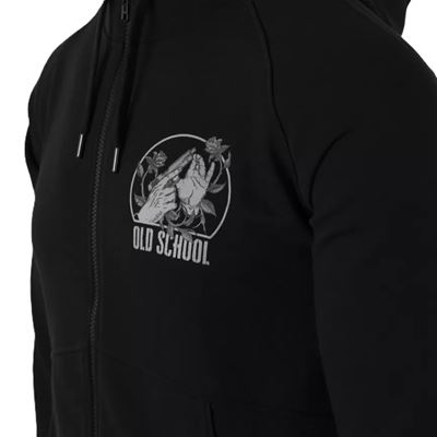 OLD SCHOOL HOODIE BLACK
