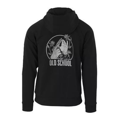 OLD SCHOOL HOODIE BLACK