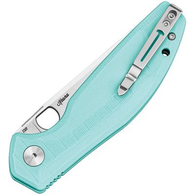 Folding knife ANGRY OWL B-Lock TEAL