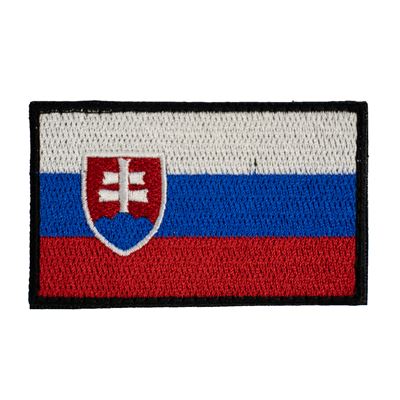 Velcro Patch Flag Slovakia Fullcolor
