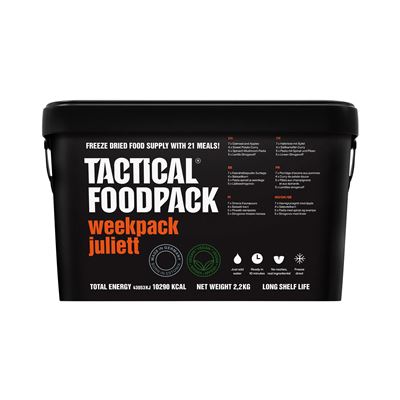 Dehydrated Food 21 Servings WEEKPACK JULIETT