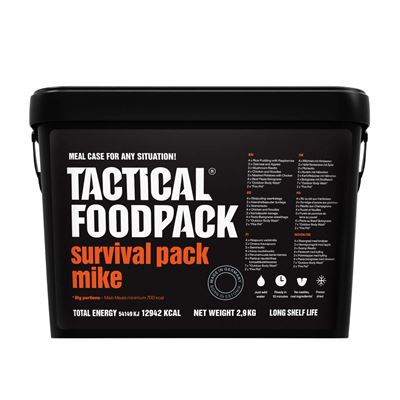 Dehydrated Food 21 Servings SURVIVAL PACK MIKE