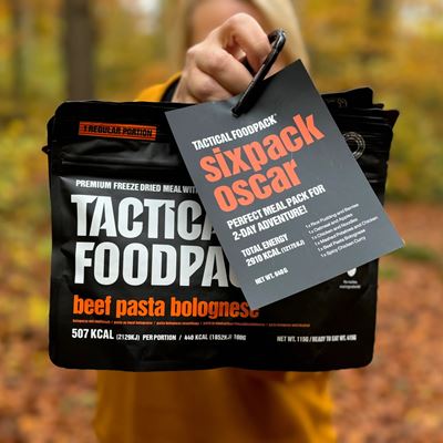 Dehydrated Food 6 Servings SIXPACK OSCAR TACTICAL FOODPACK C0021 3