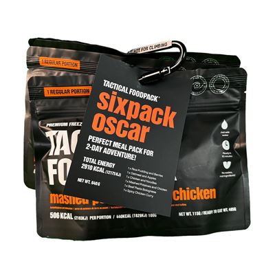 Dehydrated Food 6 Servings SIXPACK OSCAR