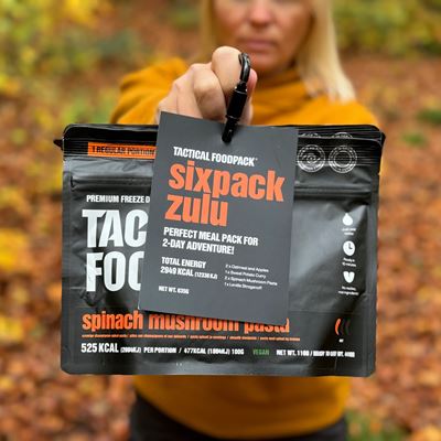 Dehydrated Food 6 Servings SIXPACK ZULU TACTICAL FOODPACK C0022 3