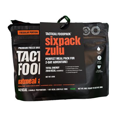 Dehydrated Food 6 Servings SIXPACK ZULU
