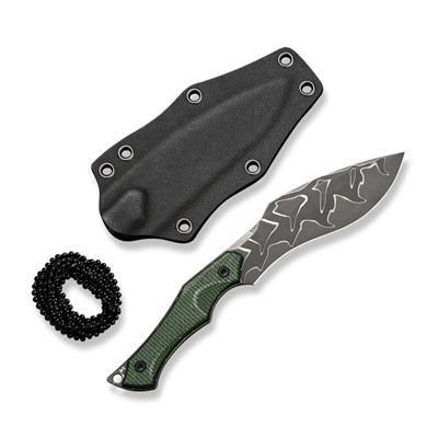 VAQUITA II fixed blade knife with neck sheath CIVIVI C047C-DS2 5