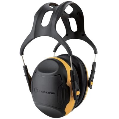 Noise-canceling headphones C06 passive YELLOW
