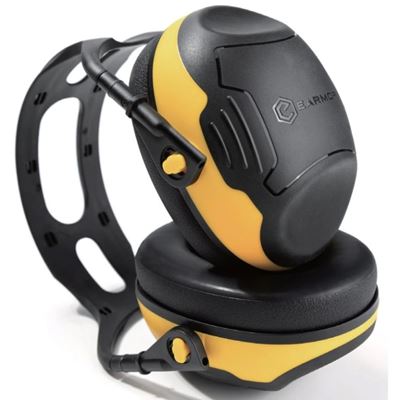 Noise-canceling headphones C06 passive YELLOW