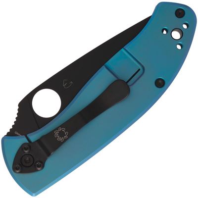 Knife TENACIOUS® R.I.L. Blue Titanium Black Blade