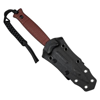 Dagger PERFRICO BURGUNDY with kydex sheath