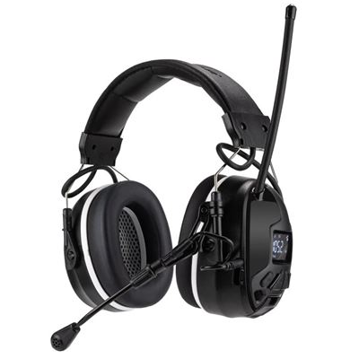 M300T Electronic Hearing Protector with BlueTooth and FM Radio BLACK