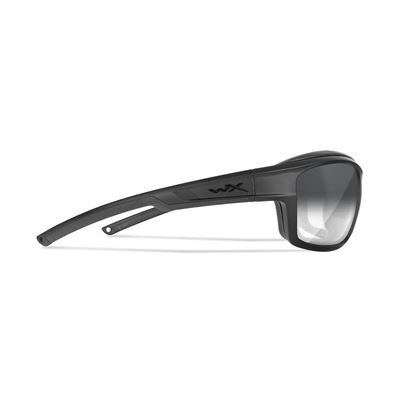 Tactical sunglasses WX OZONE CAPTIVATE™ BLACK frame Photochromic Grey